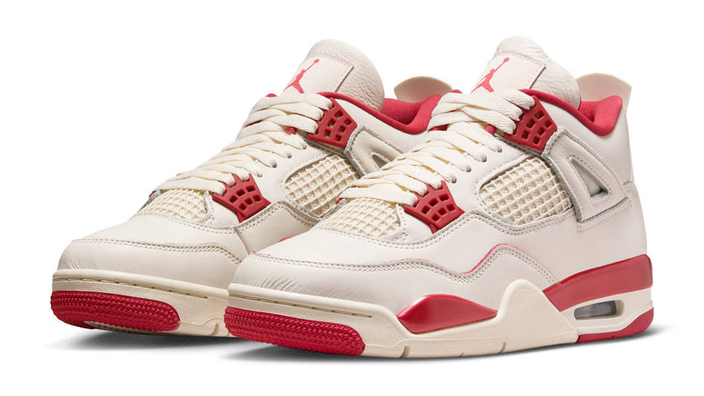 Front view of Air Jordan 4 Valentine's Day