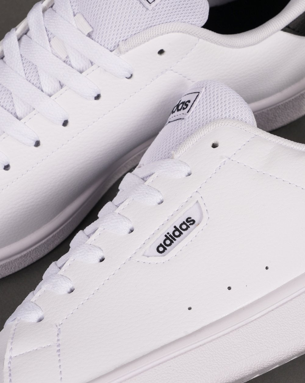 adidas Urban Court Trainers White Black detail