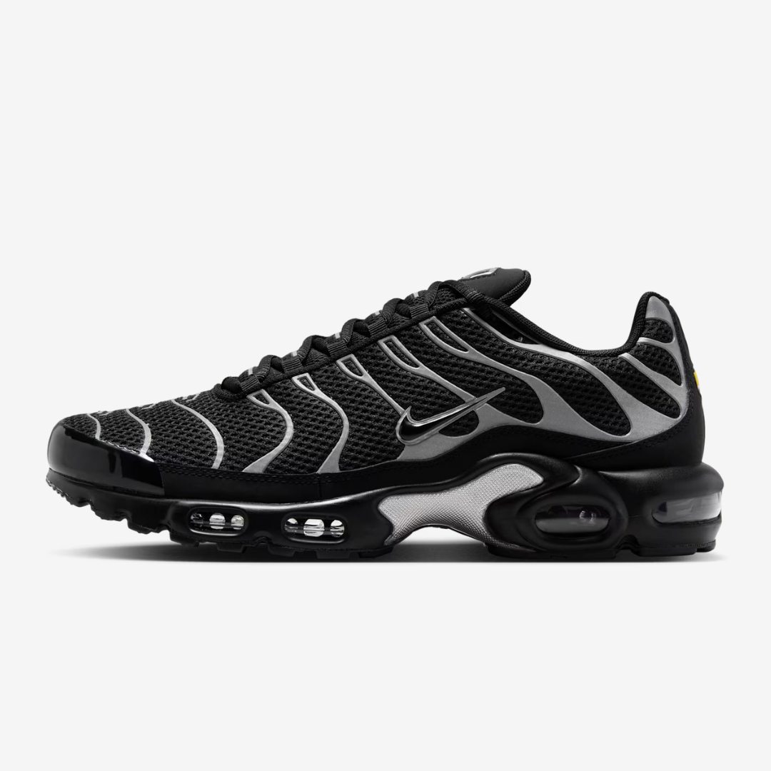 Nike Air Max Plus TN 3M Reflective Black side view