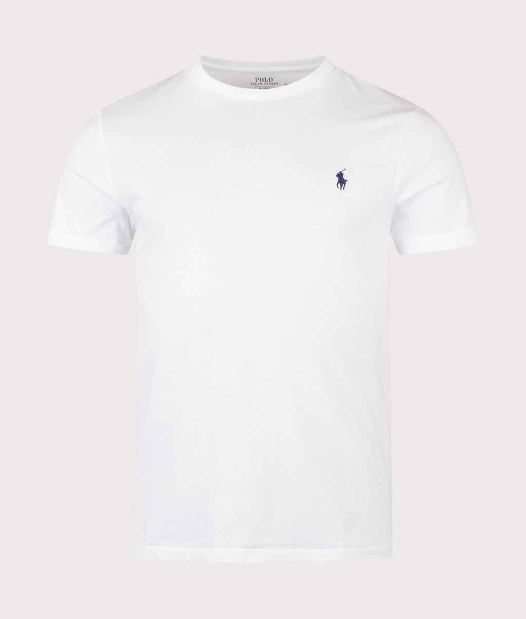Polo Ralph Lauren Custom Slim Fit T-Shirt White front