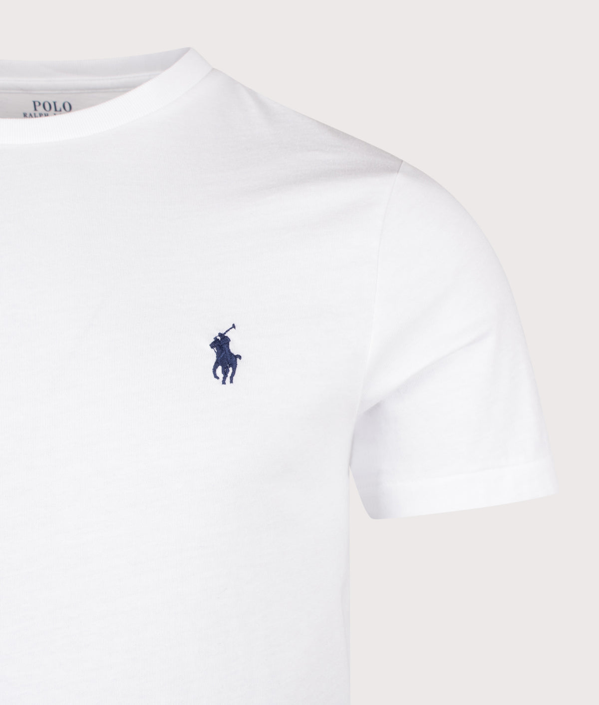 Polo Ralph Lauren Custom Slim Fit T-Shirt White detail