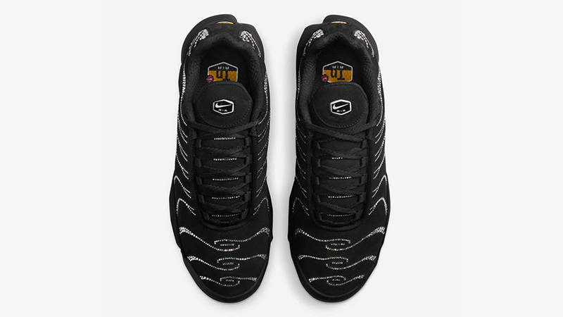 Top view of Swarovski x Nike Air Max Plus Moonlight